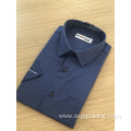 New style male cvc stripe short sleeve shirt